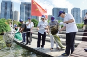 首个护水日，2万余名党员干部集中巡河