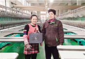 小小围巾，温暖了员工们的心