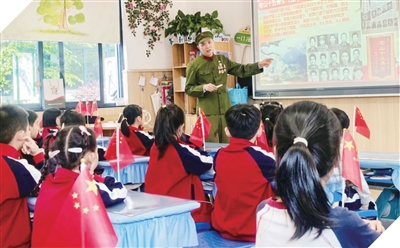 “红谷军创”进校园 厚植学生爱国情怀