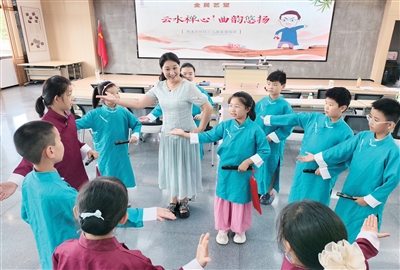 家门口学才艺