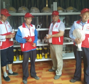 新双梅社区“护航G20，消防安全上岗培训”