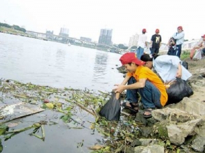 红建社区 五水共治 从我做起