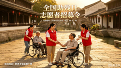让爱无障，志愿同行---全国助残日志愿者招募
