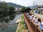 王坛镇团委开展“我是河小青 巡河护河助力”活动
