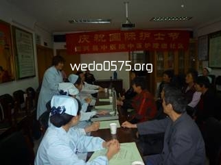 “中医护理进社区” 为柯桥街道育才社区居民免费服务