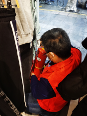 柯福社区开展消防安全排查招募志愿者