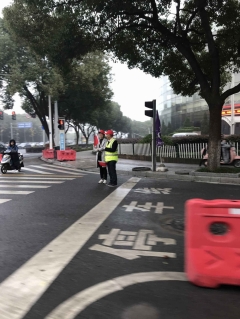 2018年度文明交通劝导活动