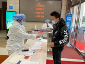 兰亭分院志愿者积极参加“守小门”志愿服务活动