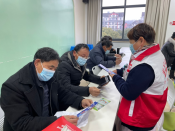 兰亭分院志愿者积极宣传疫情防控、慢性病防治、垃圾分类及控烟等健康知识