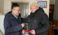 展望村老年人慰问活动