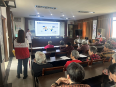  江桃村“志愿护航 健康相伴”老年健康科普活动