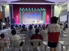 江桃村送戏下乡观演秩序维护志愿服务
