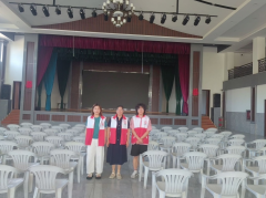 江桃村越剧演出会场筹备志愿服务