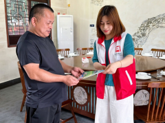 江桃村“光盘行动”宣传志愿服务活动