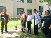 人利社区消防培训及演练活动