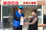 中广有线柯桥分公司开展社区共建服务活动
