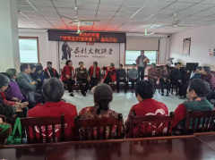 孙岙村开展情暖重阳情深意长