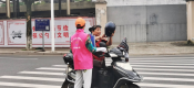 柯桥有礼，文明出行，礼让斑马线