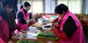 庆“三八”系列做艾饺活动