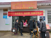 新桥社区为老年人送健康