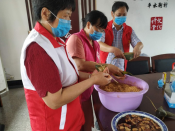 平水街社区端午民俗志愿活动