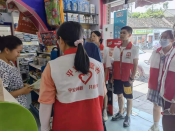 平水街社区垃圾分类志愿宣传活动