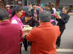 平水街社区食品安全志愿宣传