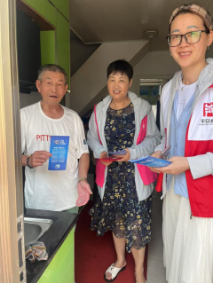 新横溪村开展反电信诈骗宣传志愿活动
