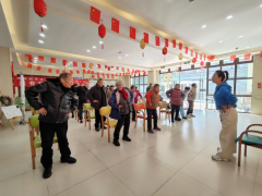 新横溪村开展老年长者瑜伽小课堂公益志愿活动