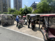 电瓶车安全停放志愿服务活动