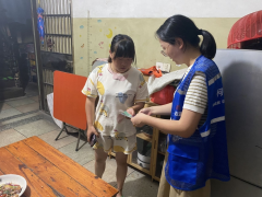 华舍街道华舍村开展移风易俗宣传活动