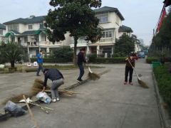 道路清扫志愿活动