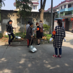 道路清扫志愿活动