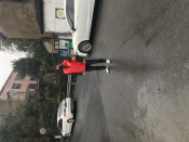 疫情期间守小门