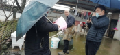 发放电信诈骗宣传单