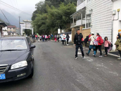 止步坑雪窦岭2A级风景区交通维护