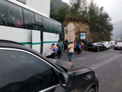 止步坑雪窦岭2A级风景区交通维护