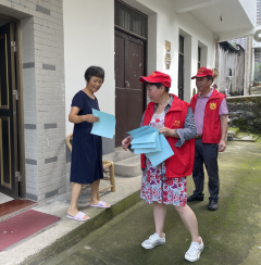 金丰村平安宣传志愿活动