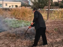 秸秆禁烧劝导管理志愿服务