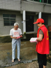 稽东镇居委会环境保护宣传
