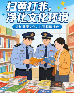 新围村扫黄打非宣传