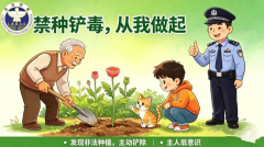 禁种铲毒，从我做起志愿活动