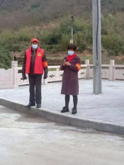 疫情防控志愿站岗巡查活动