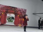 志愿者开展文艺演出活动