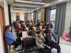 长乐村健康义诊关爱老人活动