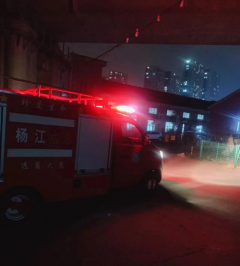 杨江村消防安全巡逻活动