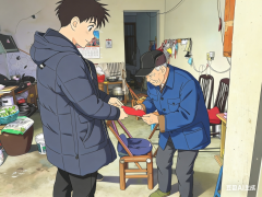 杨江村年底困难人员慰问志愿活动