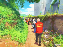 杨江村清明节森林防火志愿活动