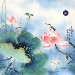 杨江村暑期国画辅导志愿活动