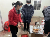 巾帼英雄显担当美厨娘送温暖